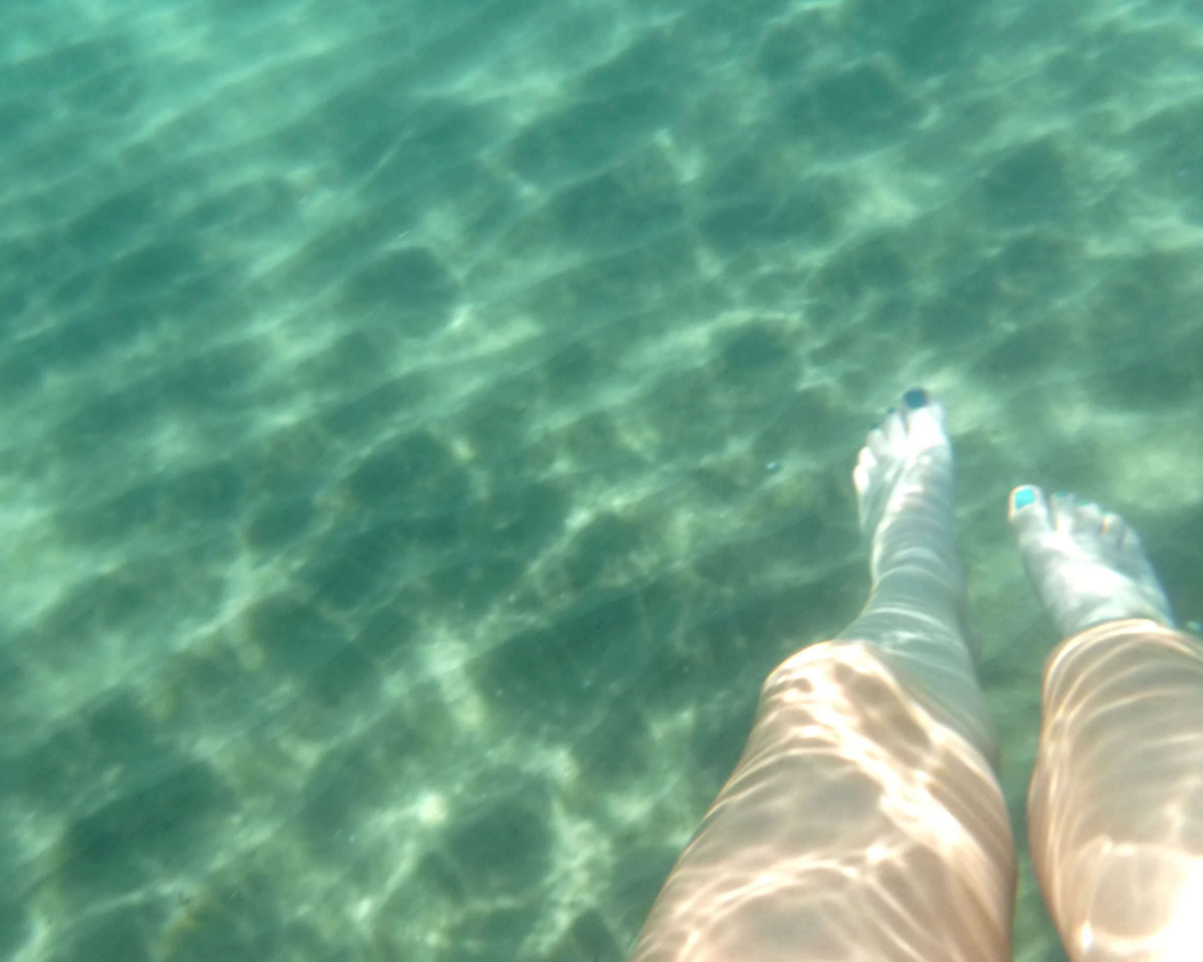 wavy surface underneath