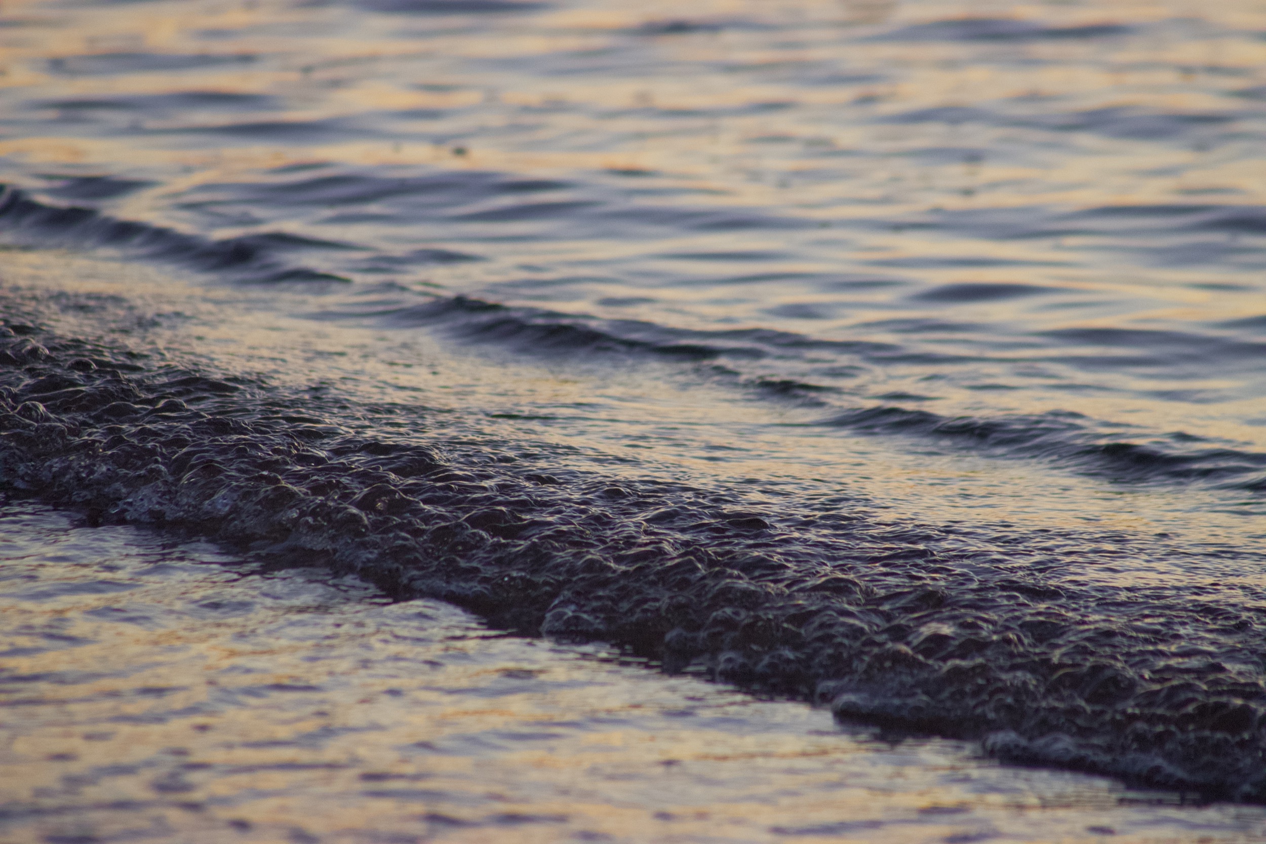 dark texture seashore