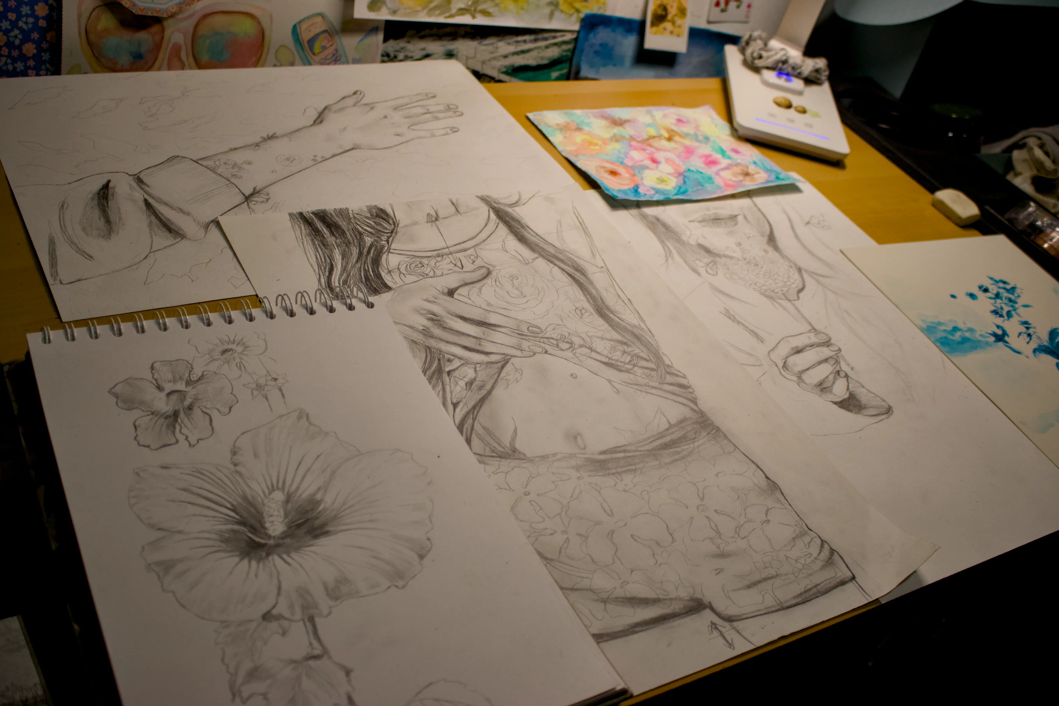 art studio desktop status