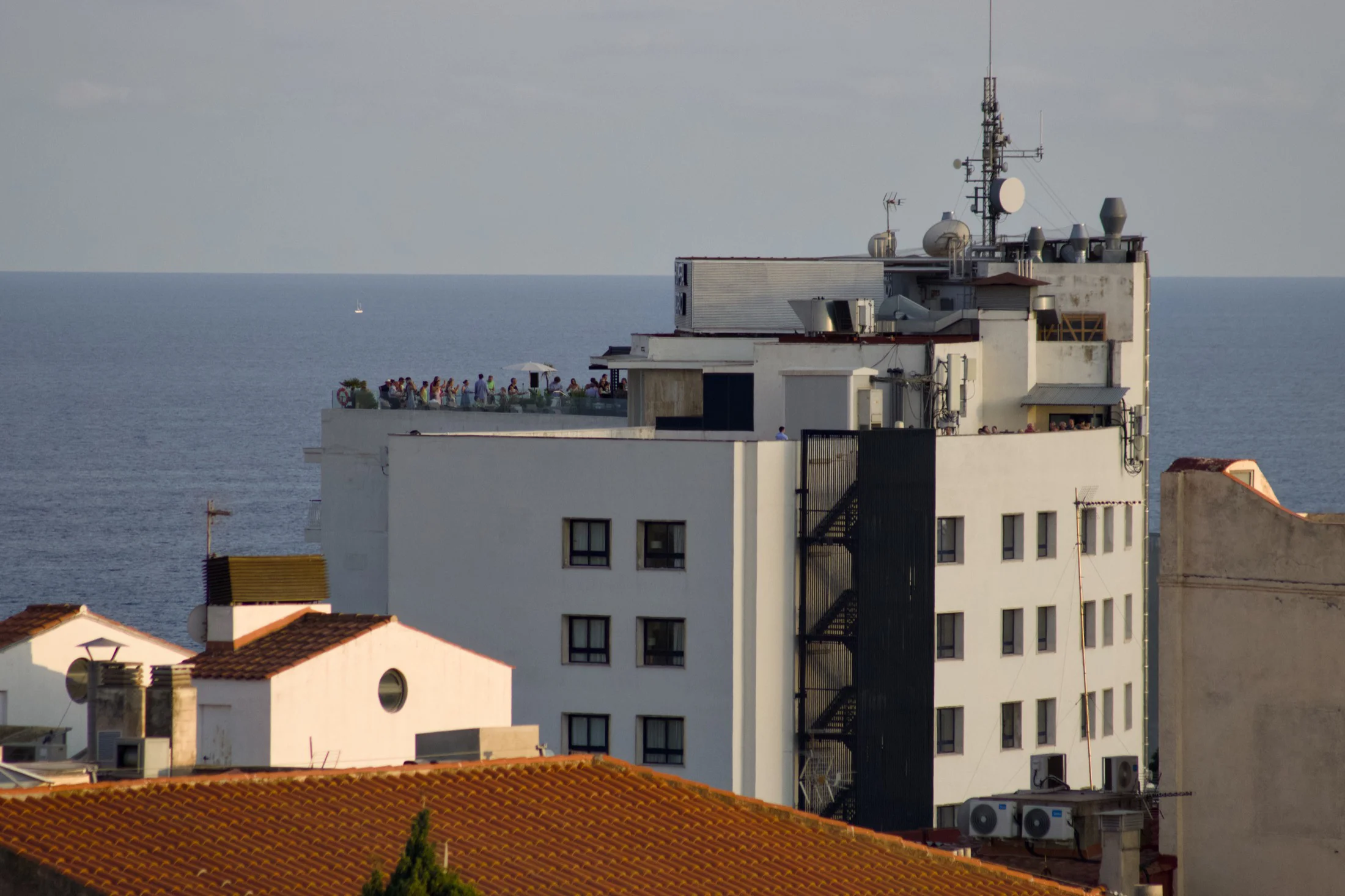 city view during the eclipse, Tarragona 12/08/2026
