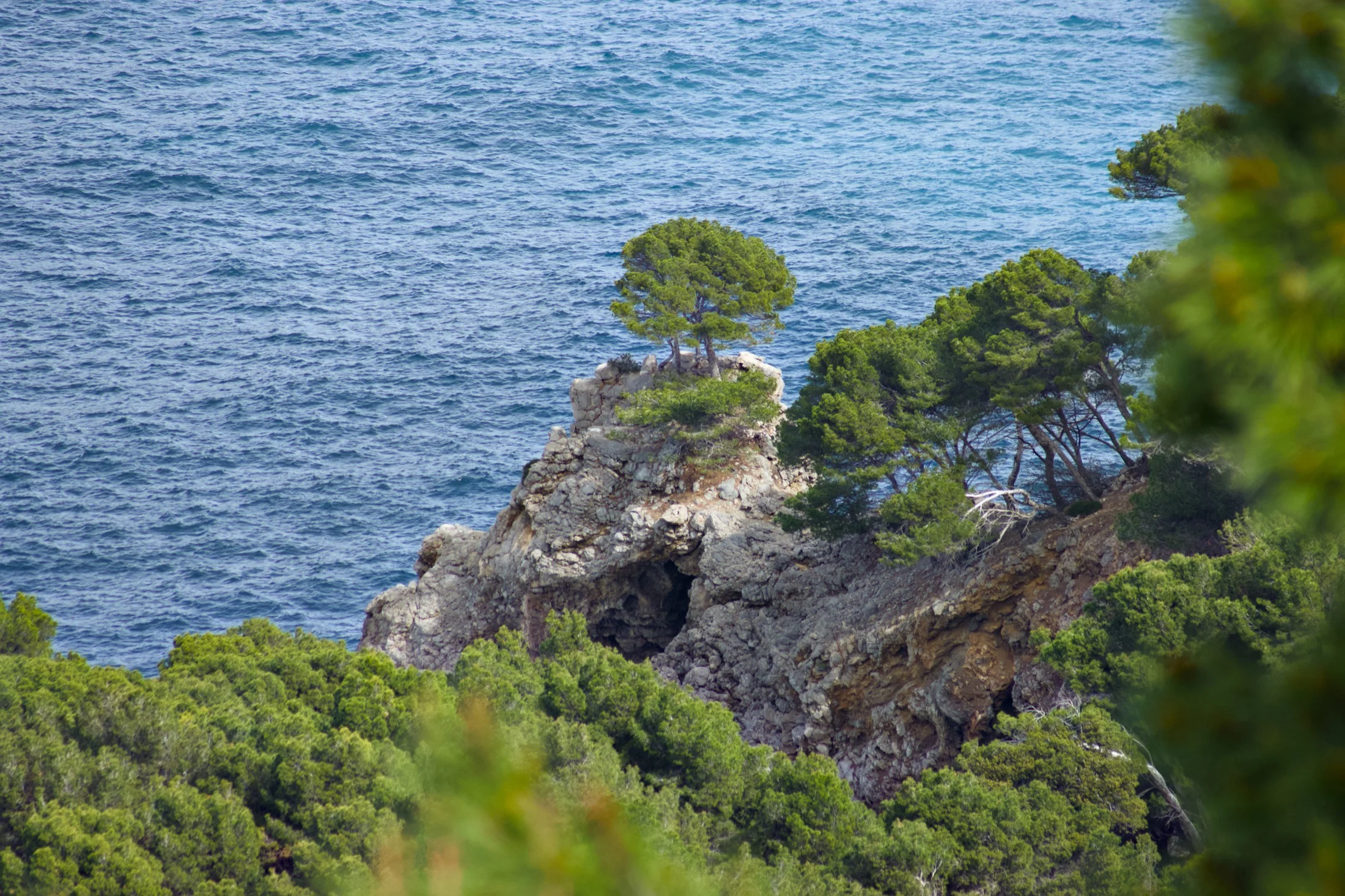 hillside view in Mallorca