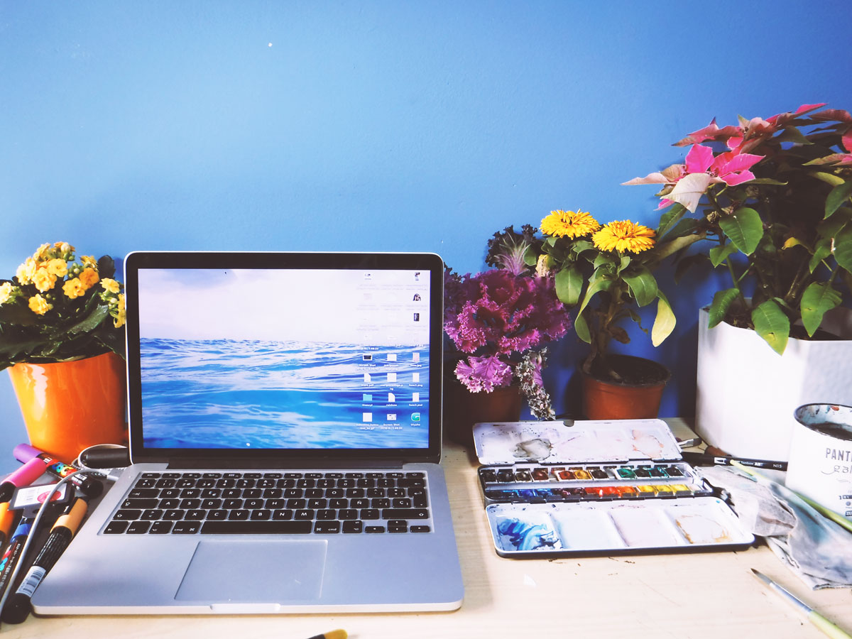 artist workspace