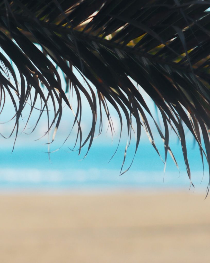 Beach light on