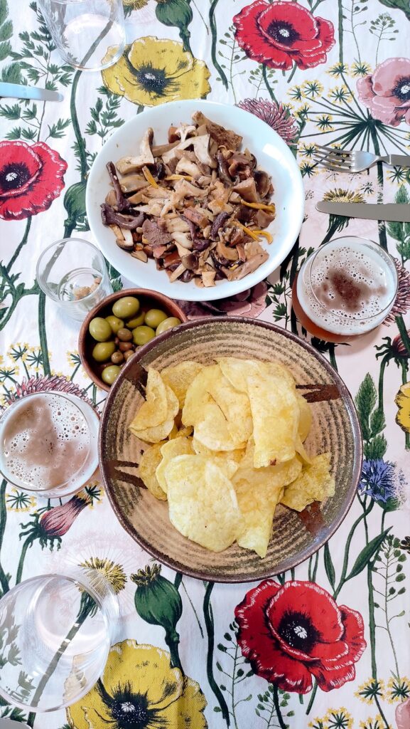 mushrooms as appetizers