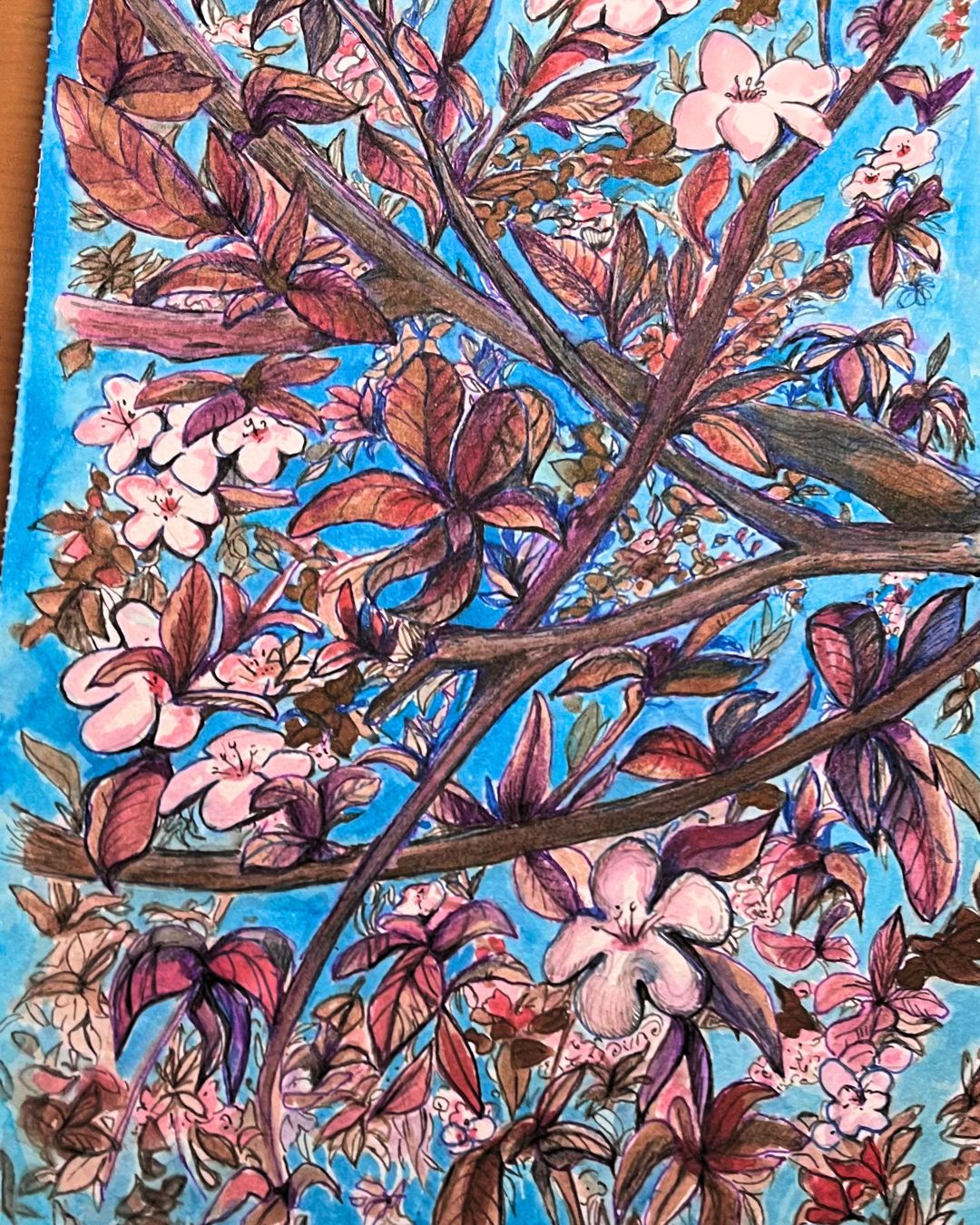 innk floral painting